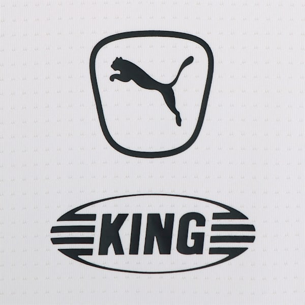 メンズ サッカー キング プロ Tシャツ, PUMA White-Concrete Gray, extralarge-JPN
