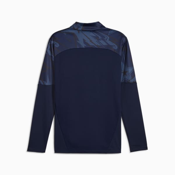 PUMA x CHRISTIAN PULISIC Men's Soccer Quarter-Zip Top, PUMA Navy, extralarge