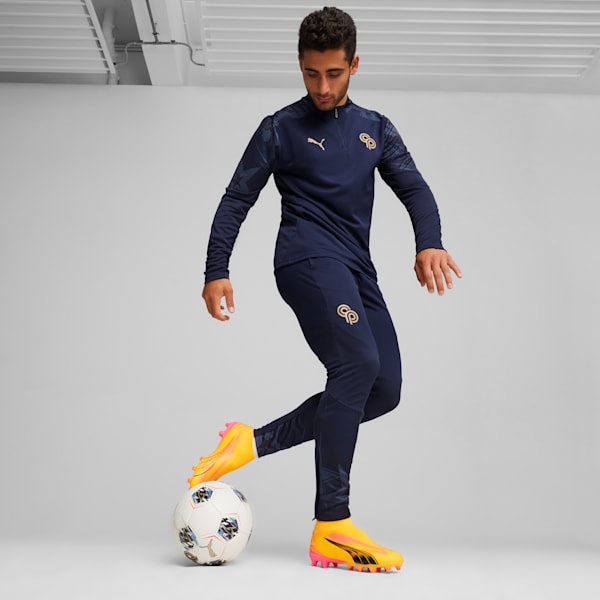 Pantalones de entrenamiento de fútbol para hombre PUMA x Christian Pulisic, PUMA Navy, extralarge