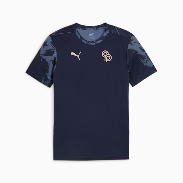 Camiseta de fútbol para hombre PUMA x Christian Pulisic, PUMA Navy, extralarge
