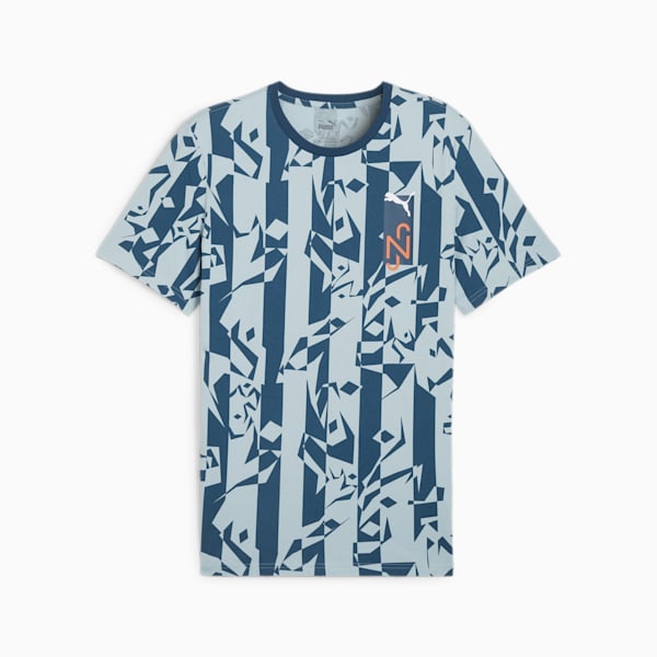 PUMA x NEYMAR JR Creativity Men's Football T-shirt, Ocean Tropic-Turquoise Surf, extralarge-AUS