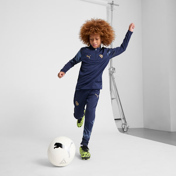 PUMA x CHRISTIAN PULISIC Big Kids' Soccer Training Pants, PUMA Navy, extralarge