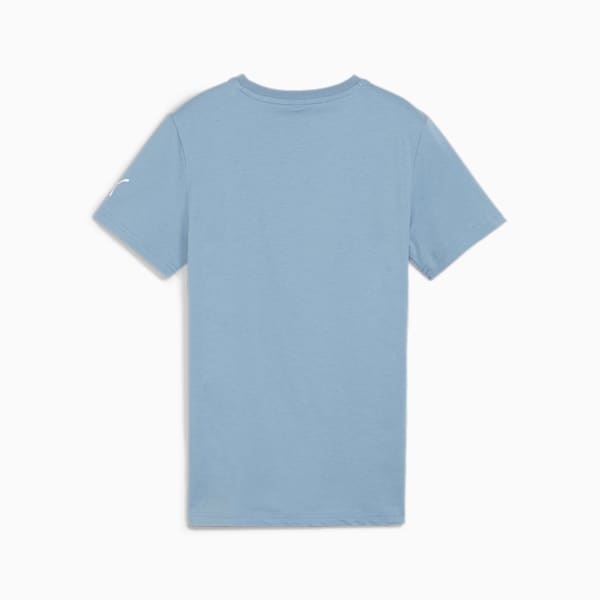 Camiseta de fútbol con logo para niños grandes de PUMA x Christian Pulisic, Zen Blue, extralarge