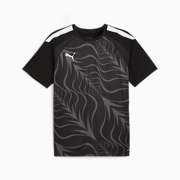 individualLIGA Graphic Men's Soccer Jersey, PUMA Black, extralarge