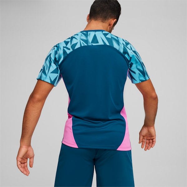 individualFINAL Men's Football Jersey, Ocean Tropic-Bright Aqua, extralarge-IDN