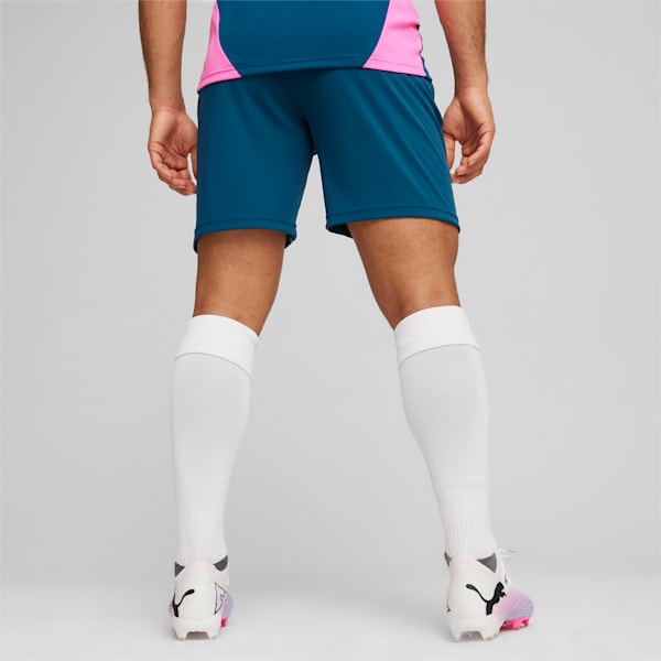 Pantalones cortos de fútbol para hombre individualFINAL, Ocean Tropic-Bright Aqua, extralarge