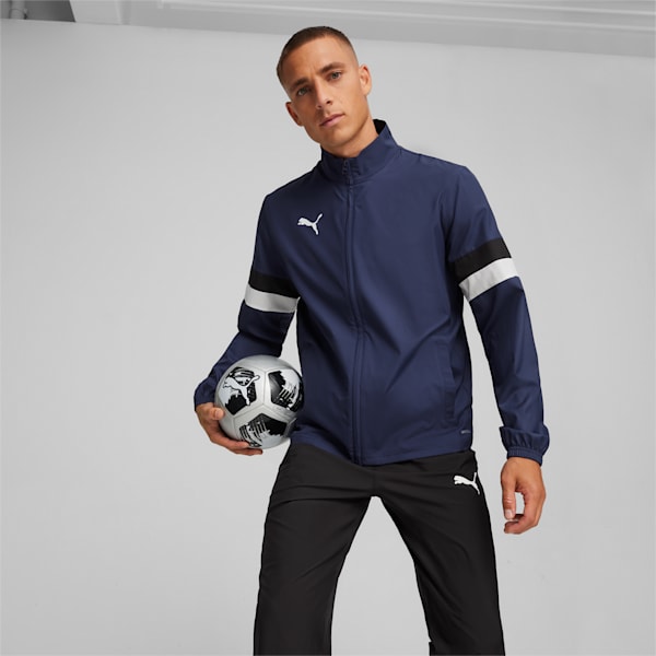 teamRISE Men's Football Tracksuit, PUMA Navy, extralarge-IND