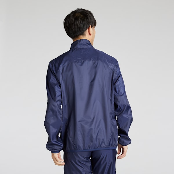 メンズ サッカー チームファイナル ピステ 長袖 ハーフジップ トップス, PUMA Navy, extralarge-JPN