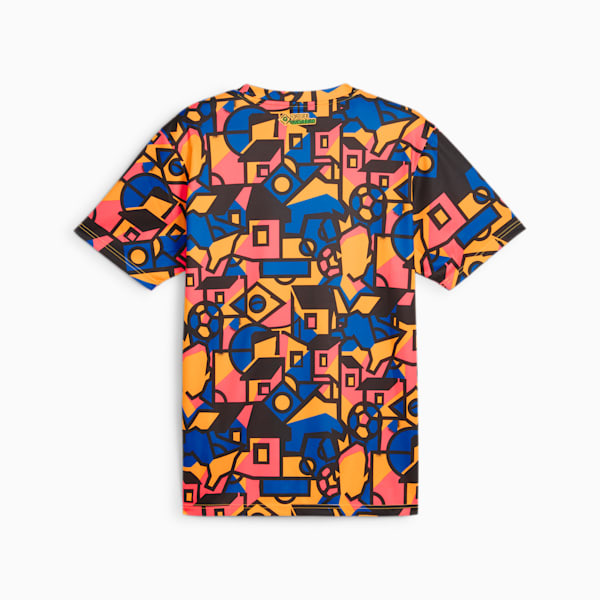 Camiseta de fútbol para hombre PUMA x NEYMAR JR x COPA AMÉRICA, Sunset Glow-Bluemazing, extralarge