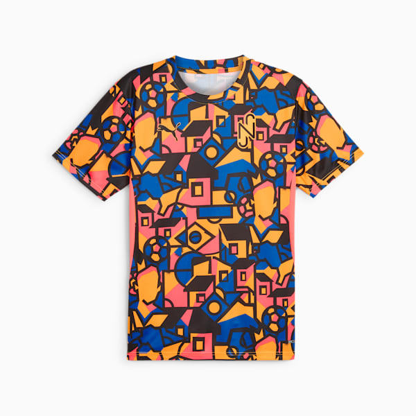 Camiseta de fútbol para hombre PUMA x NEYMAR JR x COPA AMÉRICA, Sunset Glow-Bluemazing, extralarge