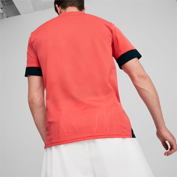 Individual Court Sports Men's Jersey, Active Red, extralarge
