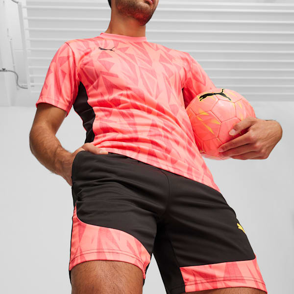 Shorts de fútbol para hombre individualFINAL, PUMA Black-Sun Stream, extralarge