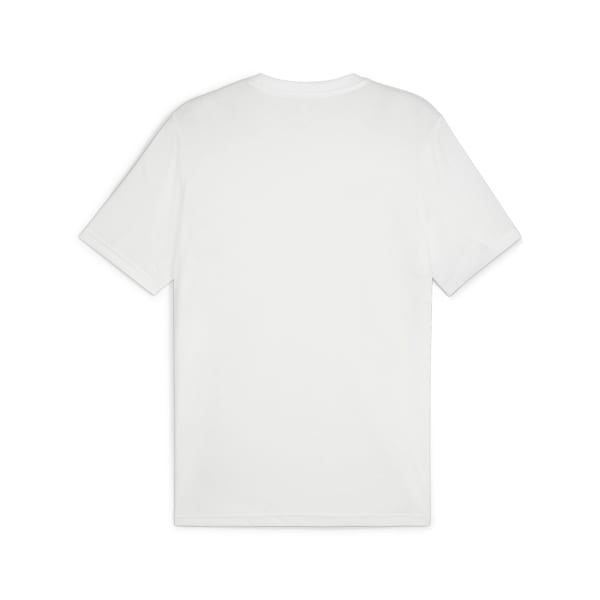 メンズ サッカー チームファイナル カジュアルズ 半袖 Tシャツ, PUMA White-PUMA Silver, extralarge-JPN