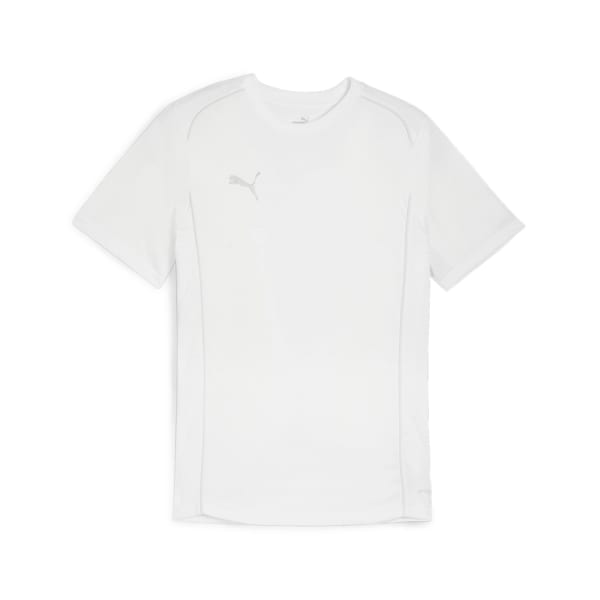 メンズ サッカー チームファイナル カジュアルズ 半袖 Tシャツ, PUMA White-PUMA Silver, extralarge-JPN