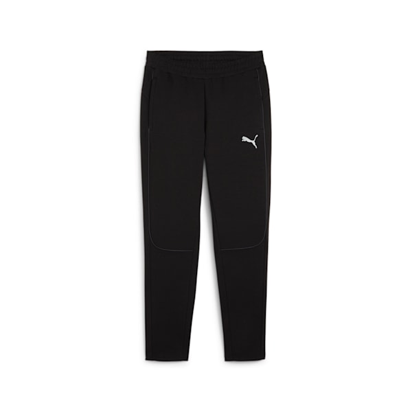 メンズ サッカー チームファイナル カジュアルズ ニットパンツ, PUMA Black-PUMA Silver, extralarge-JPN