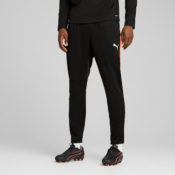 Pants Hombre individualLIGA, PUMA Black-Heat Fire, extralarge