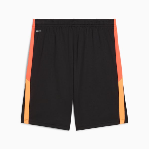 Shorts de entrenamiento para hombre individualLIGA, PUMA Black-Heat Fire, extralarge