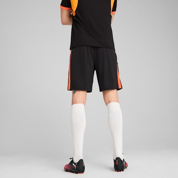 Shorts de entrenamiento para hombre individualLIGA, PUMA Black-Heat Fire, extralarge
