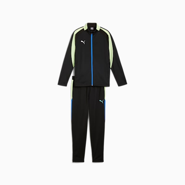 IndividualLIGA Tracksuit Youth, PUMA Black-Fizzy Apple, extralarge-GBR