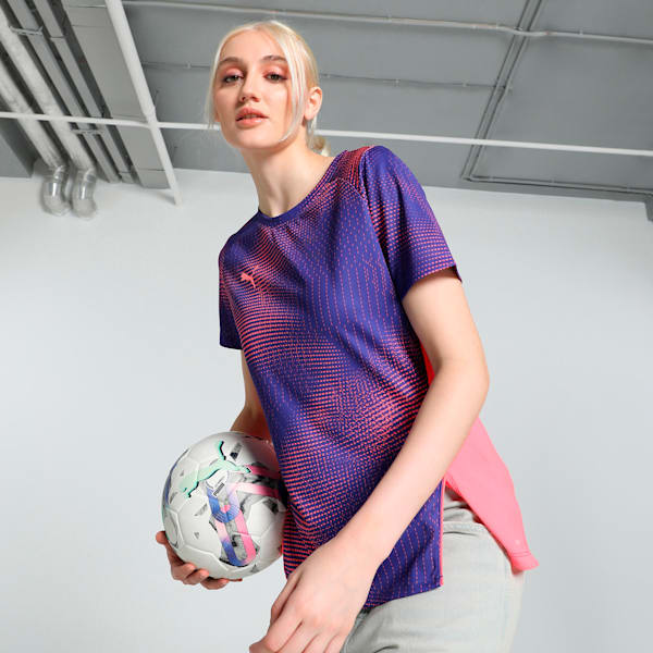 individualBLAZE Women's Football Jersey, Lapis Lazuli-Dark Amethyst, extralarge-IND