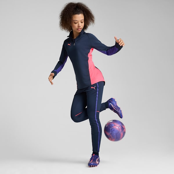 individualBLAZE Quarter-Zip Top Women, Club Navy-Dark Amethyst, extralarge