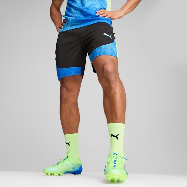 Short individualFINAL Homme, PUMA Black-Fizzy Apple, extralarge