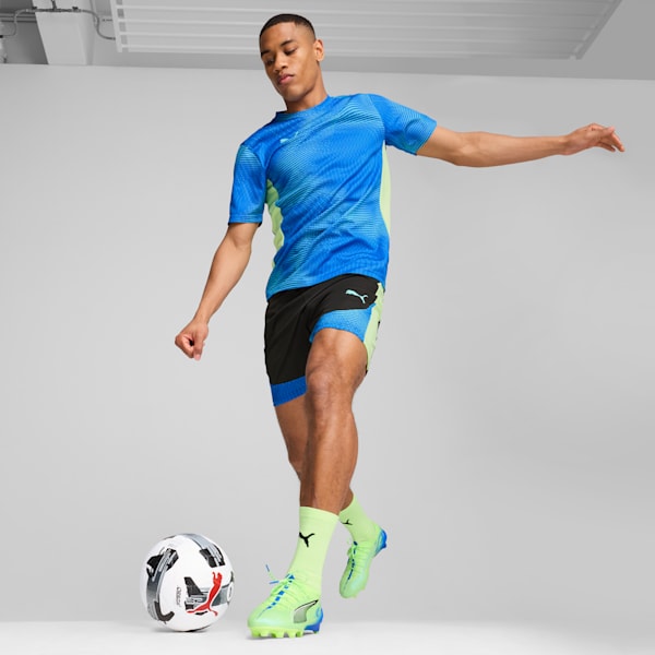 Short individualFINAL Homme, PUMA Black-Fizzy Apple, extralarge