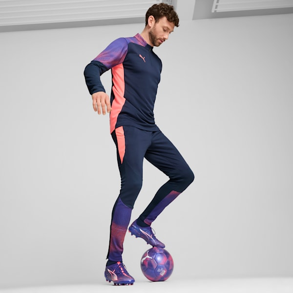 Pantalon d'entraînement individualFINAL Homme, Club Navy-Dark Amethyst, extralarge