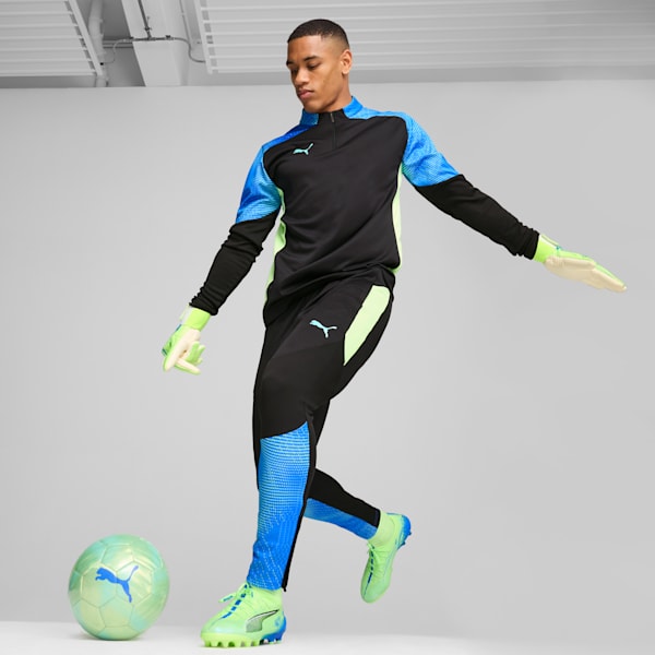 Pantalon d'entraînement individualFINAL Homme, PUMA Black-Fizzy Apple, extralarge