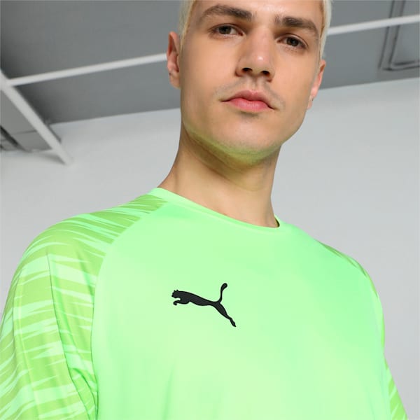 Cricket Teamwear Men's Sublimation Tee, Fast Yellow-Lily Pad, extralarge-IND
