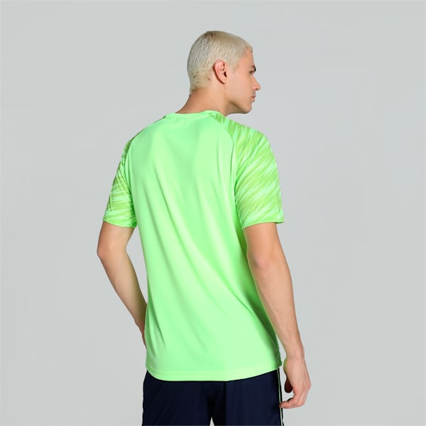 Cricket Teamwear Men's Sublimation Tee, Fast Yellow-Lily Pad, extralarge-IND