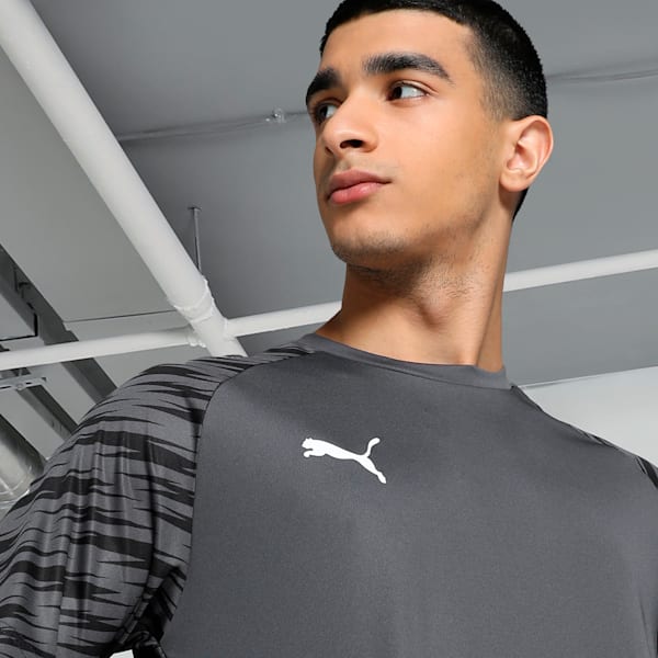 Cricket Teamwear Men's Sublimation Tee, PUMA Black-Asphalt, extralarge-IND