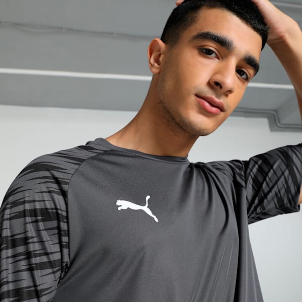 Cricket Teamwear Men's Sublimation Tee, PUMA Black-Asphalt, extralarge-IND
