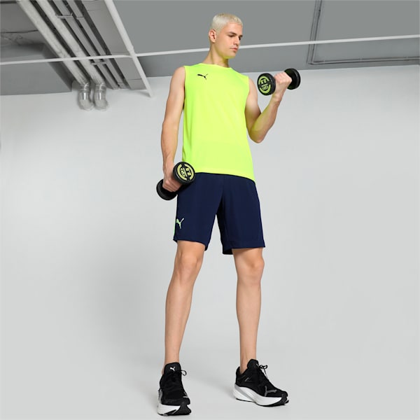 Cricket Teamwear Men's Sleeveless Tee, Yellow Alert, extralarge-IND