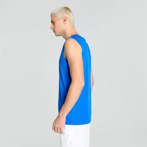 Cricket Teamwear Men's Sleeveless Tee, Ultra Blue, extralarge-IND