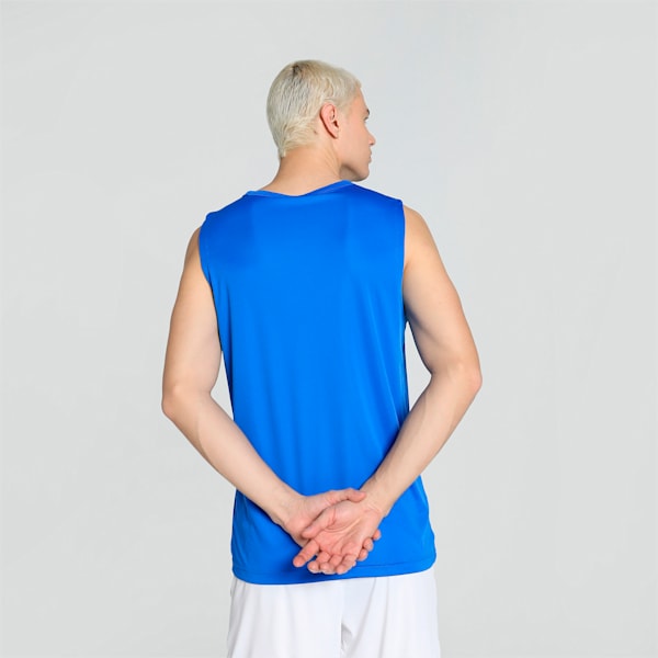 Cricket Teamwear Men's Sleeveless Tee, Ultra Blue, extralarge-IND