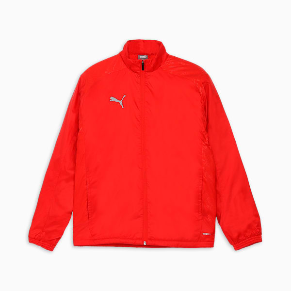 メンズ サッカー チームファイナル パデッド ウーブン ジャケット, PUMA Red, extralarge-JPN