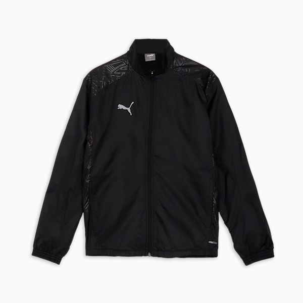 メンズ サッカー チームファイナル ウラトリコット ウーブンジャケット, PUMA Black, extralarge-JPN
