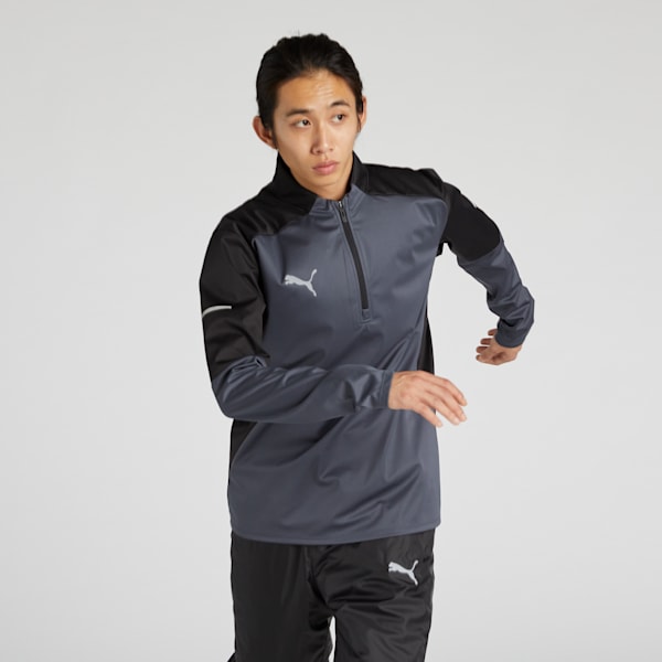 メンズ サッカー INDIVIDUAL ウィンタライズ ウォーム トップ, Strong Gray, extralarge-JPN