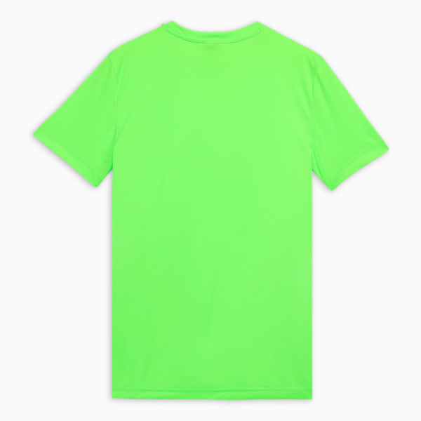 Cricket Teamwear Youth Piping Tee, Pro Green-PUMA Black, extralarge-IND