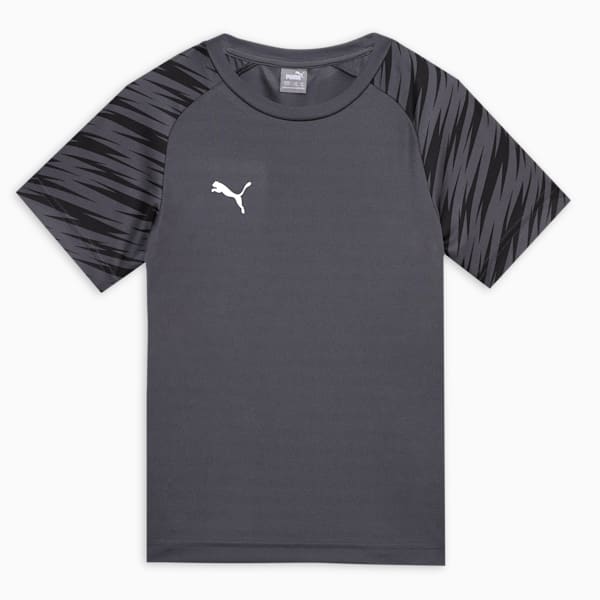 Cricket Teamwear Youth Tee, PUMA Black-Asphalt, extralarge-IND