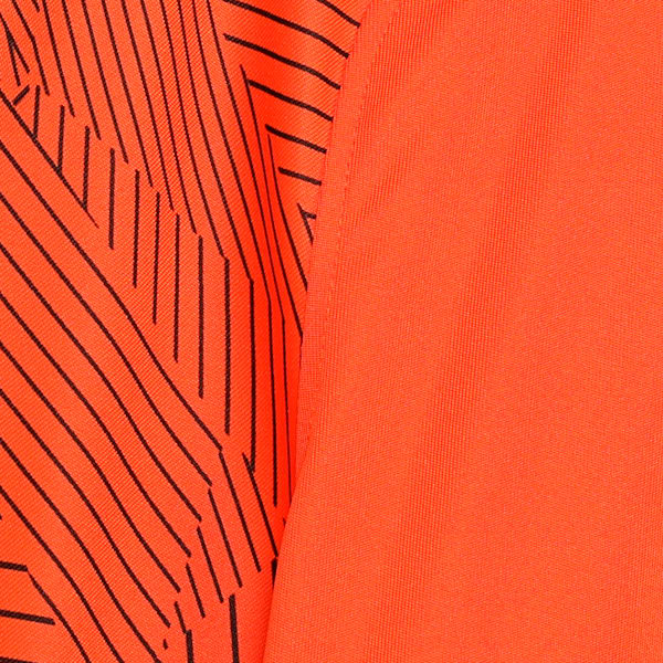 Cricket Teamwear Youth Sublimation Polo, Rickie Orange-Puma Black, extralarge-IND