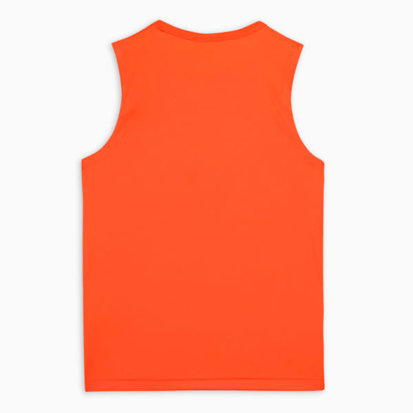 Cricket Teamwear Youth Sleeveless Tee, Rickie Orange, extralarge-IND
