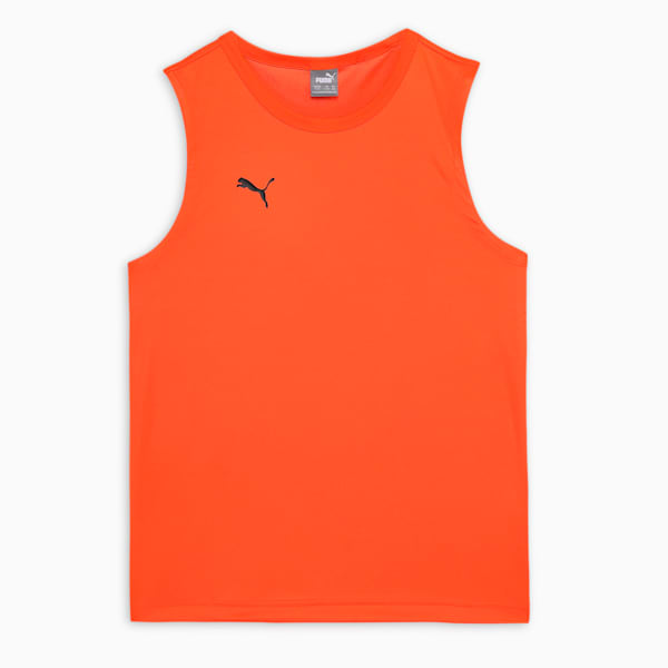 Cricket Teamwear Youth Sleeveless Tee, Rickie Orange, extralarge-IND