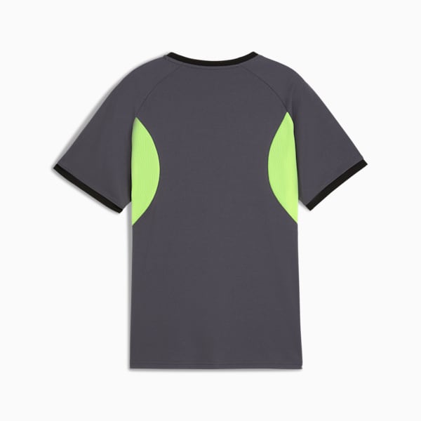 キッズ サッカー INDIVIDUALLIGA 半袖 シャツ 120-160cm, Galactic Gray-Yellow Alert, extralarge-JPN