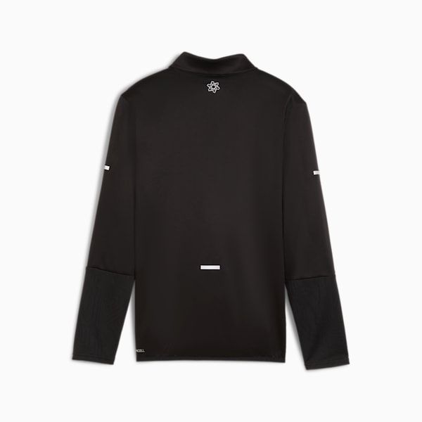 キッズ サッカー INDIVIDUAL ウィンタライズド  クォータージップ トップ 120-160cm, PUMA Black, extralarge-JPN