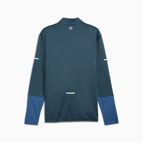 メンズ サッカー INDIVIDUAL ウィンタライズド 1/4 トップ, Gray Skies, extralarge-JPN
