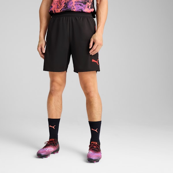 IndividualCUP Men's Soccer Shorts, PUMA Black, extralarge