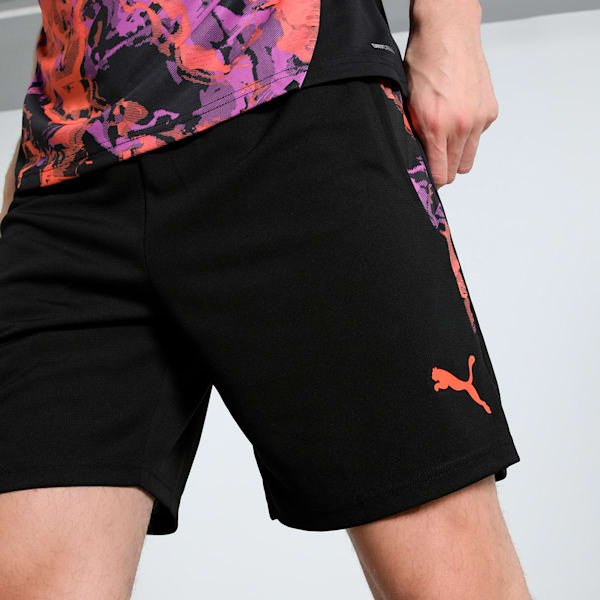 IndividualCUP Men's Football Shorts, PUMA Black, extralarge-IND