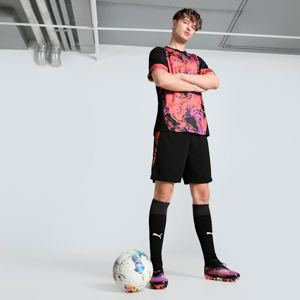 IndividualCUP Men's Football Shorts, PUMA Black, extralarge-IND